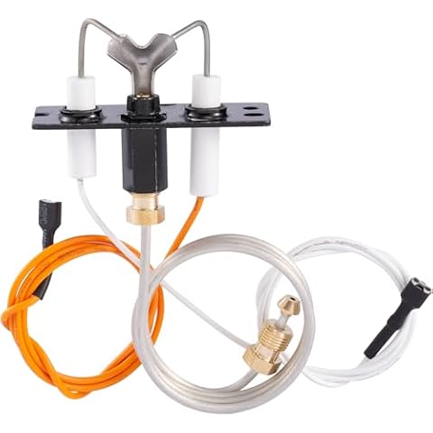 Saiyugty IPI Pilot Assembly 2090-013 Propane Gas (LP) Pilot Assembly Compatible with Heatilator, Majestic, Heat-N-Glo, Quadra-Fire and Outdoor Lifestyles Fireplaces Replacement Part Cover
