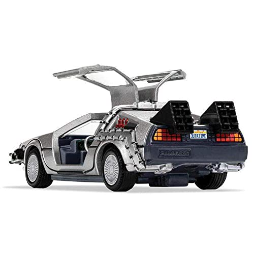Modelo a escala 1:36 Delorean y Doc Brown Corgi miniatura 2