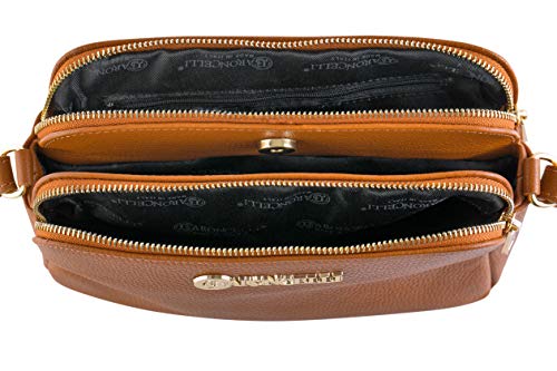 Baroncelli Genuine Italian Leather Crossbody