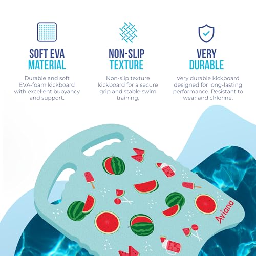 image for Pro Aviana Junior Kickboard Buoy for Youth Children & Toddlers Swimmin