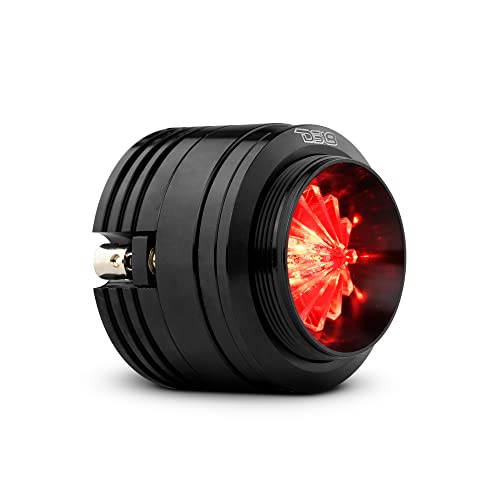 DS18 PRO-TW720L 2.28" Shallow High Compression Neodymium Super Bullet Tweeter 280 Watts 1" Aluminum Voice Coil 4-Ohm with RGB LED Lights
