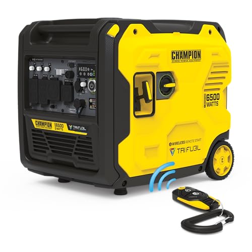 Champion 6500W Wireless Remote Start Inverter