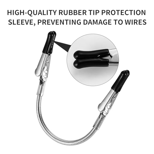 Image of 2 PACK Soldering Helping Hands Clamps - Wire Holder for Soldering in Field, Convenient and Sturdy Soldering Holder
