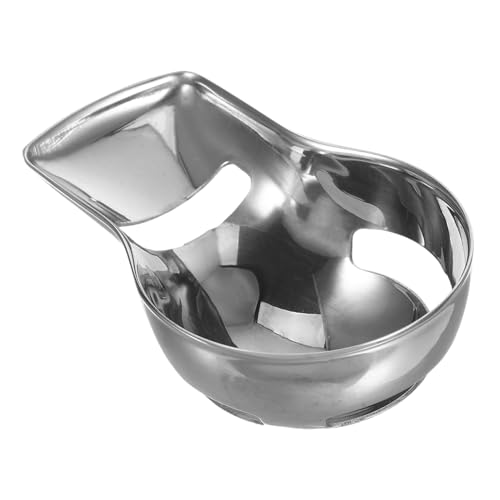 Unomor Stainless Steel Egg Separator White Filter Egg Divider Sieve for Cooking and Baking Kitchen Gadget for Egg Extraction