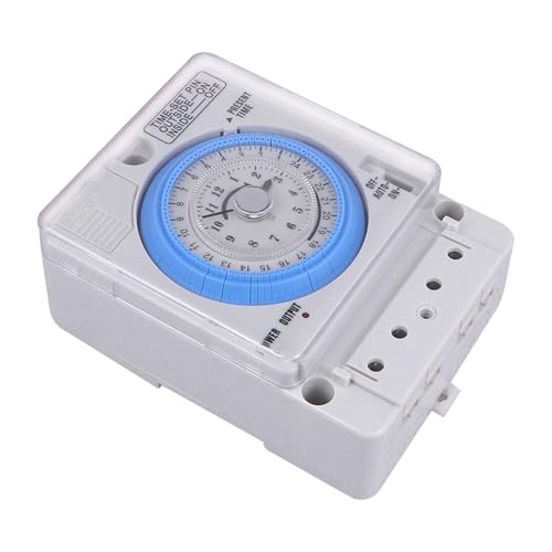 Temporizador de cocina mecánico portátil en color blanco de material PC 2