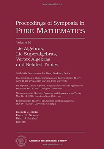 Lie Algebras, Lie Superalgebras, Vertex Algebras and Related Topics (Proceedings of Symposia in Pure Mathematics)