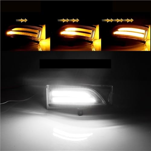 Intermitente de espejo para Outback y Forester con luz LED secuencial 6