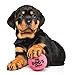 The Little Dog's Balls, Dog Tennis Balls, Pink 6-Pack, Strong Toy for Agility Training, Puppy Training, Play, Exercise & Fetch, 1.9 Inches Diameter