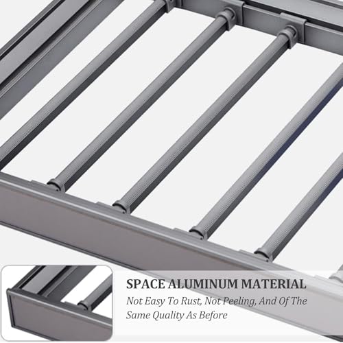 Rail coulissant télescopique réglable pour pantalons et jeans, séparateur de tiroir avec système de rangement de placard pour espaces propres et bien rangés