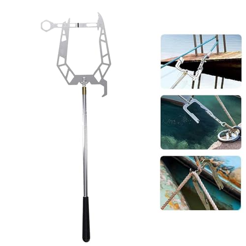 Anneau De Levage D'Ancre 13 Cm – Corde 45 Cm, Acier Inoxydable, Capacité 80 Lb