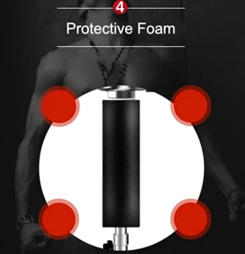 KJZQXYX Barre de Rotation réflexe réglable en Hauteur pour Adulte, Sac de Boxe Debout, Balle de Vitesse à Rebond Rapide, Bras oscillant Flexible à 360 ° (Red 14 Suckers)