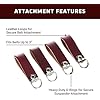 Occidental Leather Suspender Loop Attachment Set - Fits Up to a 3 Work Belt - Made in USA