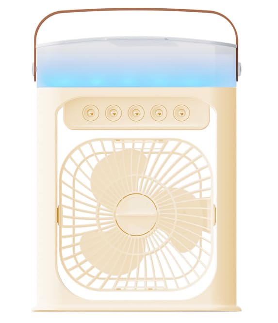 Climatiseur portable, unité de climatisation, de refroidissement et de déshumidification, ventilateur ultra silencieux et puissant pour la maison et le...