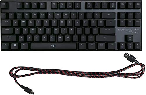 Hyperx Alloy Fps Pro Tenkeyless Mechanical Gaming Keyboard Hx-Kb4Rd1-Us Linear & Quiet - Cherry Mx Red (Renewed) #TOP3