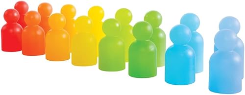 Miniatura 2 de Kaplan Early Learning Discovery People - Arco iris - 16 piezas | Apilamiento y clasificación para niños pequeños, juguetes de anidación | Juego de