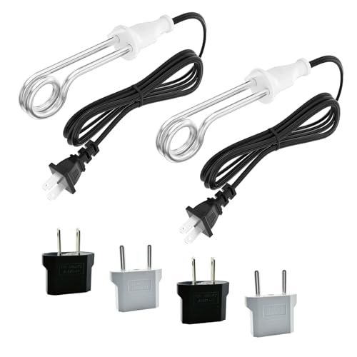 2 Pack Immersion Heater, 300W - 120V/ 600W - 240V