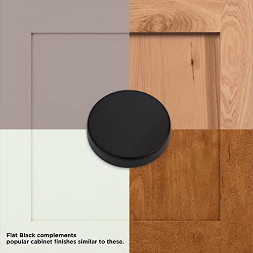 Franklin Brass Iron Craft (5-Pack) Cabinet Knobs, Matte Black, 1-1/4 in. (32 mm) - Image 3