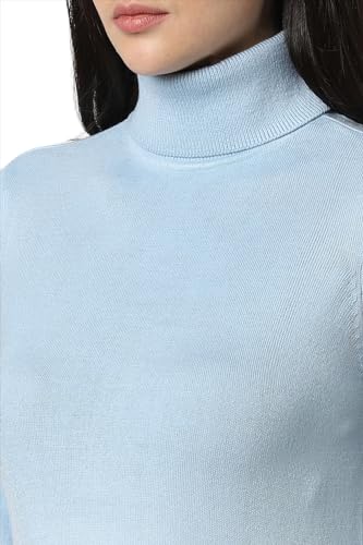 Image of Van Heusen Women's Acrylic Turtle Neck Sweater