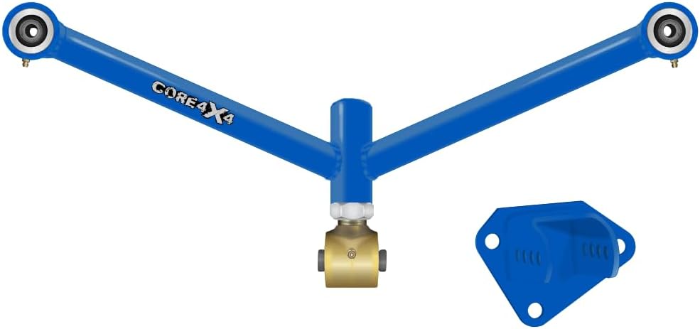 CORE 4X4 - Crawl Series Rear Upper A-Arm w/Bracket - Compatible with Jeep Grand Cherokee WJ 99-04 (Blue)