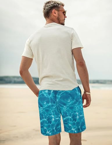 Men's Swim Trunks Quick Dry Board Shorts Swimming Bathing Suit with Mesh Lining3