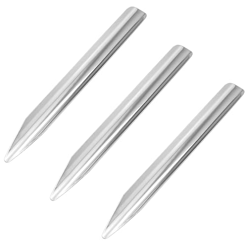 3PCS 15cm Stainless Steel Spatula Scoops Lab Spatulas