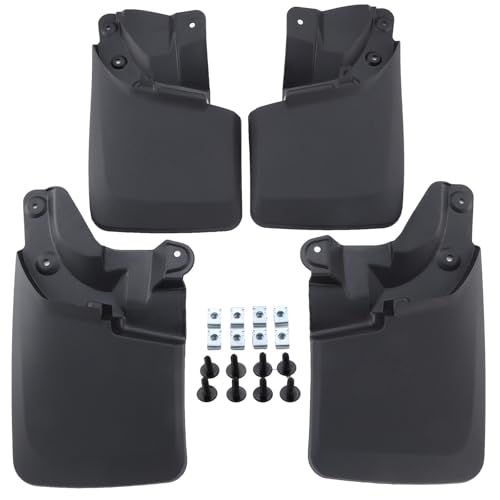 Image of Set of 4PCS Mud Flaps Mud Splash Guards Kit for 2016-2023 Toyota Tacoma Accessories Front and Rear Driver & Passenger Sides Compatible with OEM Fender Flares