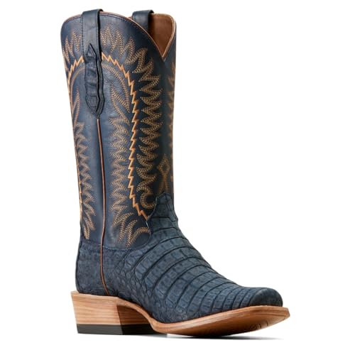 ARIAT Men's Futurity Finalist Exotic Caiman Western Boot Square Toe - 100477103
