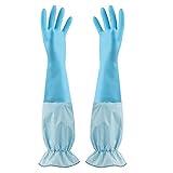 Lange Ärmel mit elastischen Bündchen schützen Ihre Hände und Ärmel vor Nässe.