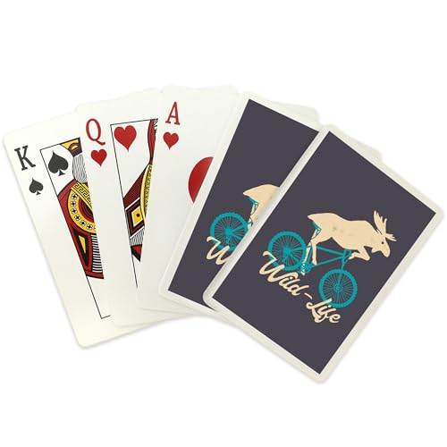 52 Cartas de Póker para Adultos Wild Life Biking miniatura 2
