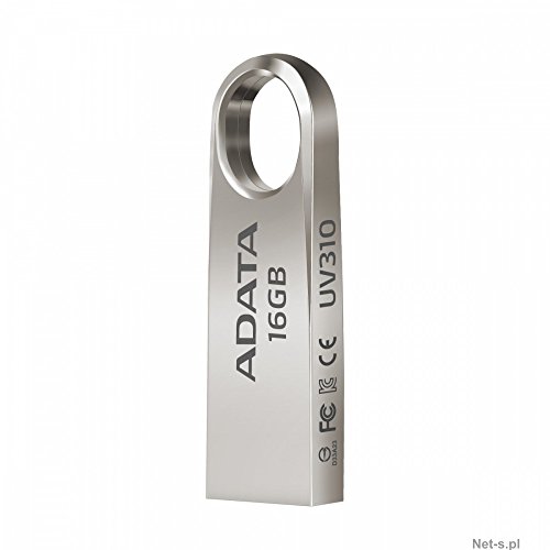 Preisvergleich Produktbild ADATA UV310 16GB USB3.1 Flashlaufwerk, silber