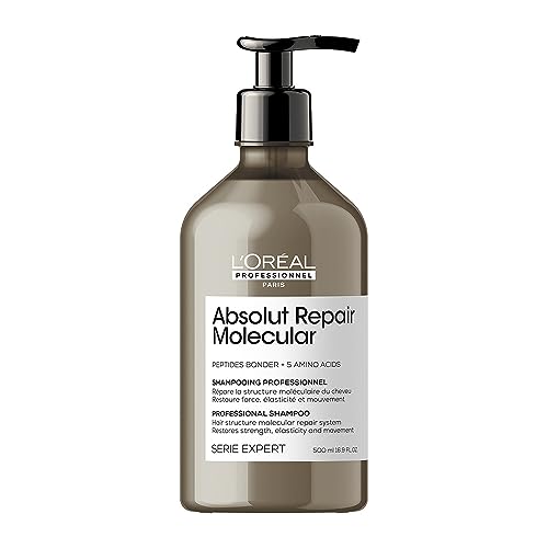 L’Oréal Professionnel Shampoo Absolut Repair Molecular, Repara Da...