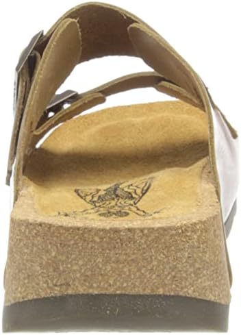 FLY London Womens CAJA721FLY Leather Camel Sandals 7.5-8 US | Image 2