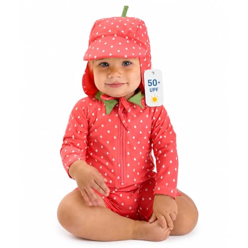 Image of Cuddle Club One-Piece Sunzies Swimsuit UPF 50+ Sun Protective Sunsuit