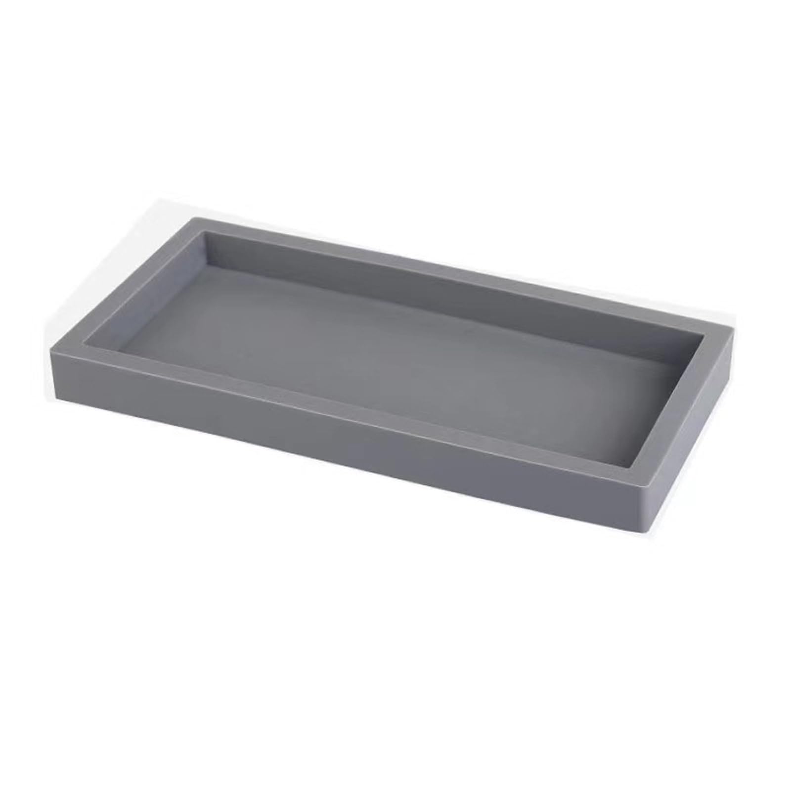 Silicone Bathroom Tray 2pc Silicone Bathroom Countertop Storage Tray