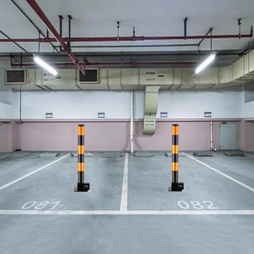 Barrière de stationnement robuste en acier pour sécuriser un garage privé - 4