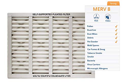 Assigned by Sterling Seal & Supply KP-20x25x1x1.AZ Furnace Air Filter, 20' x 25' x 1' Purolator Key...