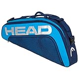 HEAD Tour Team 3R Pro Tennis Racquet Bag 3 Racket Tennis Equipment Duffle Bag - Navy/Blue, One Size