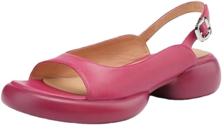 thick-soled one-strap Roman-style beach ladies' sandals - Summer fashionable sandals