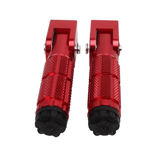 Repose-Pieds Moto M8 Pédales Aluminium Antidérapantes Haute Stabilité Gauche Droite