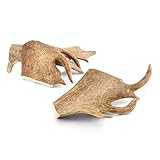 Beim aufgeschnittem Geweih gelangt Ihr Hund vielschneller an das leckere und mineralstoffreiche Geweihmark - das bringt ihn auf den Geschmack. Daher sollte das erste Geweih immer ein halbiertes Geweih sein. ACHTUNG: Nur echt mit dem original Larsson-Etikett mit dem Larsson-Logo!