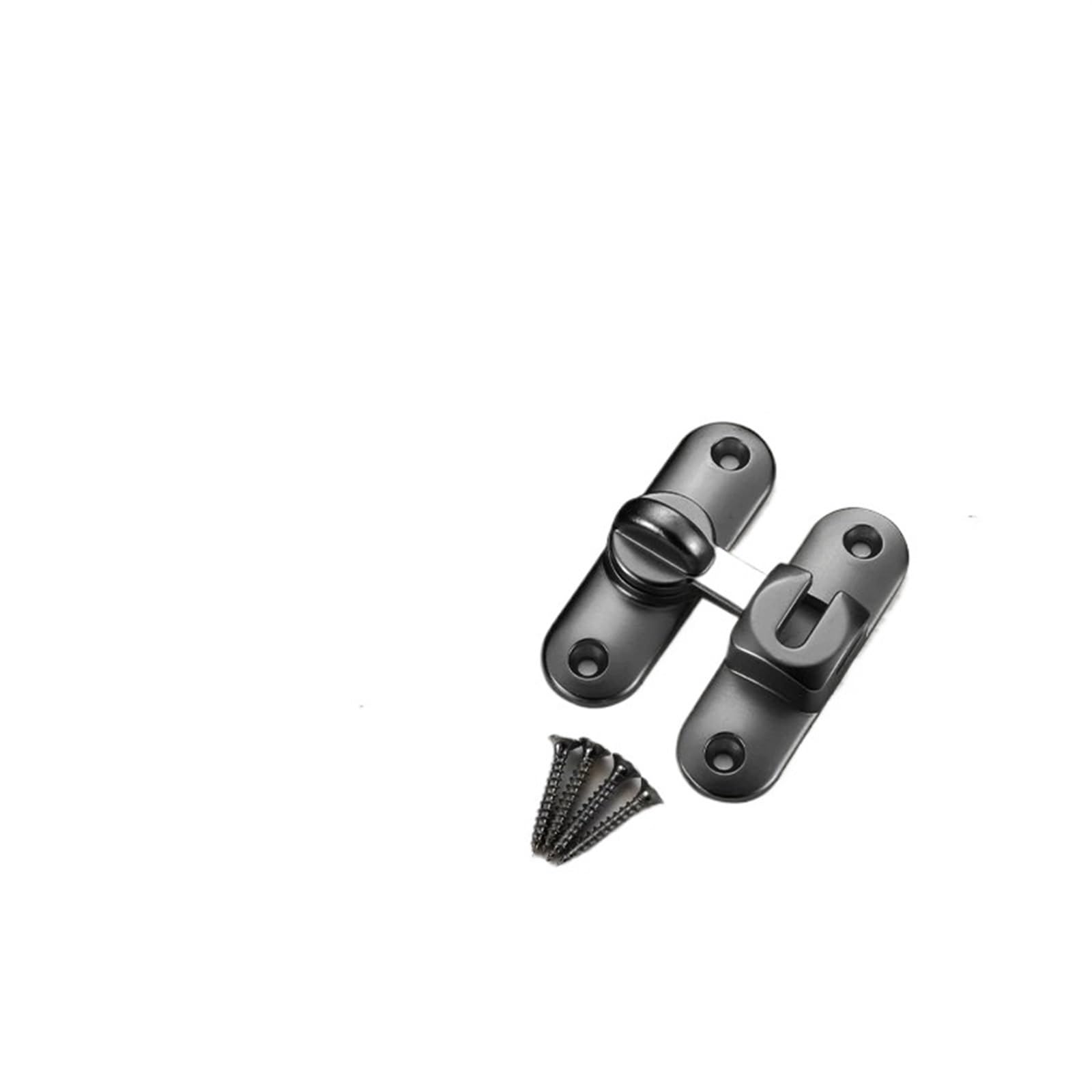 VAYEODEYU Zinc Alloy Door Bolt Barn Latch Hook Right Angle Slid Gate Window Cabinet Multicolor