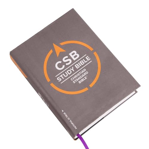 CSB Study Bible, Hardcover: Red Letter, Study Notes and Commentary, Illustrations, Ribbon Marker, Se