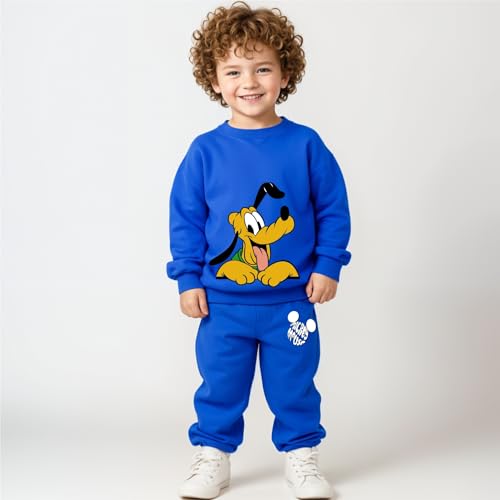 Image of minicult Mickey cotton Kids Coords matching Tshirt and pant set with character print (Pack of 1)