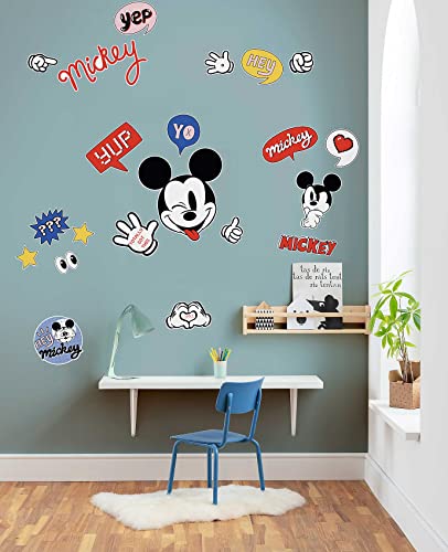 Pegatinas de pared infantiles Komar 1406h de Mickey Mouse decorativas en lámina de 50x70 cm 4