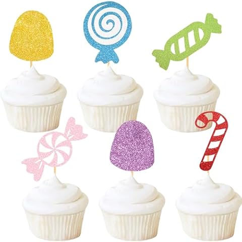 Candy Cupcake Toppers by Gankbite Cover