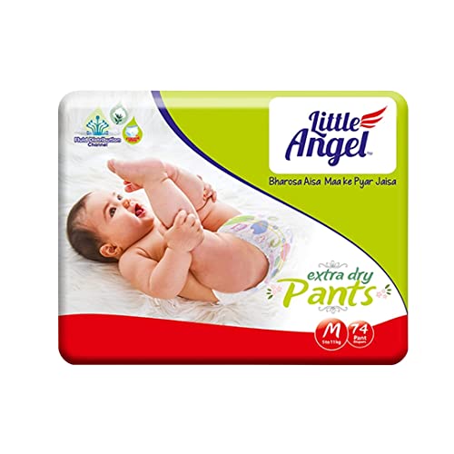 Little Angel Extra Dry Baby Pants Diaper, Medium (M) Little Angel Extra Dry Baby Pants Diaper, Medium (M)