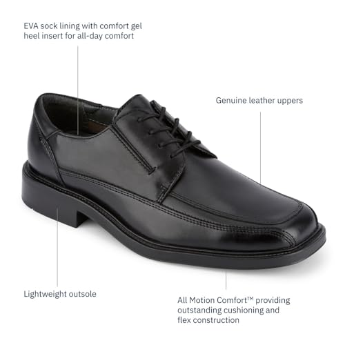 Dockers Men’s Perspective Leather Oxford Dress Shoe,Black,9.5 M US - image 7