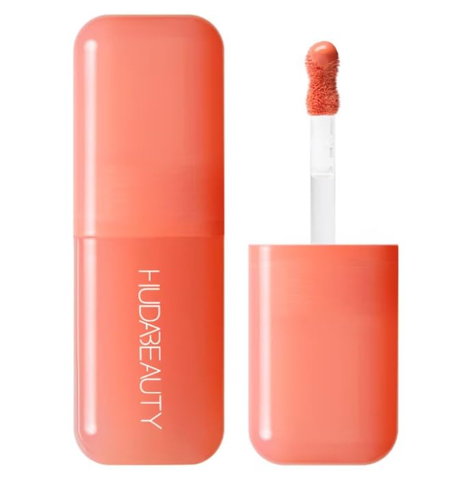 HUDA BEAUTY ORIGINAL | Blush Filter - Blush líquido| 4.5 ml | by BELLA | (PEACH SORBET, 4.5 ml (Paquete de 1))