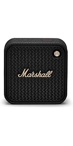 Marshall Official 大型ワイヤレスポータブルスピーカー TUFTON ブラック&amp;ブラス 連続再生20時間/IPX2防滴仕様/急速充電/aptX対応 【国内正規品 Amazon.co.jp: Marshall Official 大型ワイヤレスポータブルスピーカー