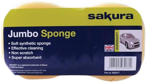 Sakura SS3317 Car Cleaning Sponge, Various - View 4